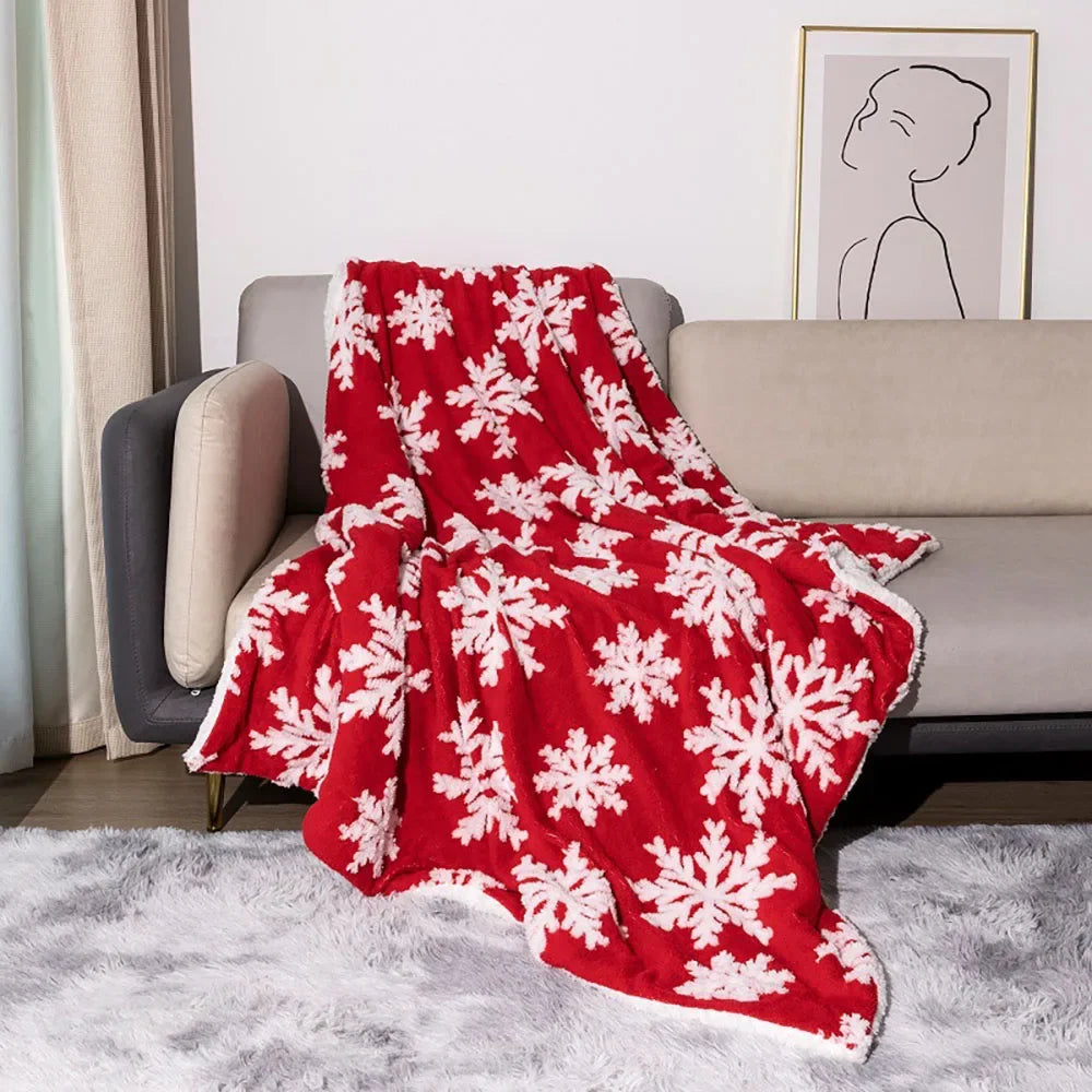 Jul Ull Filt Pläd för soffa och säng