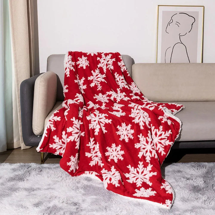 Jul Ull Filt Pläd för soffa och säng