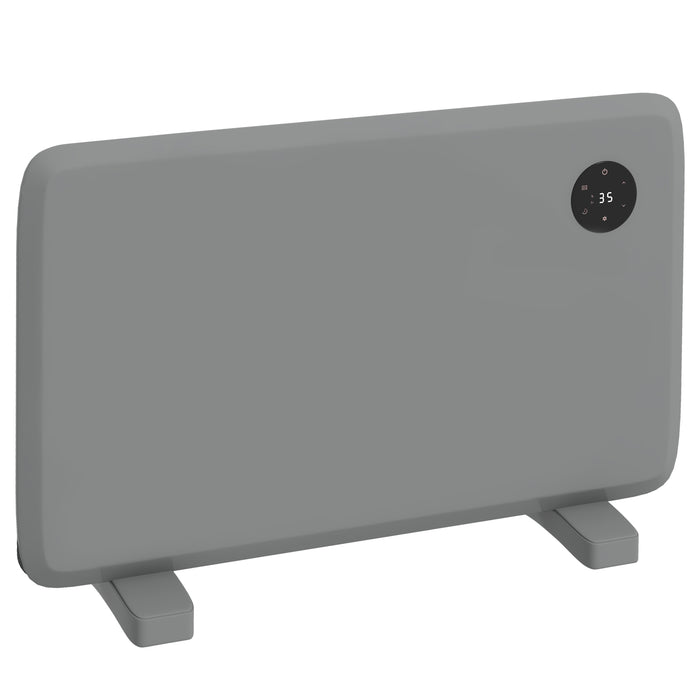Myslunda Smalt konvektorelement med veckotimer och fjärr, 1200 W