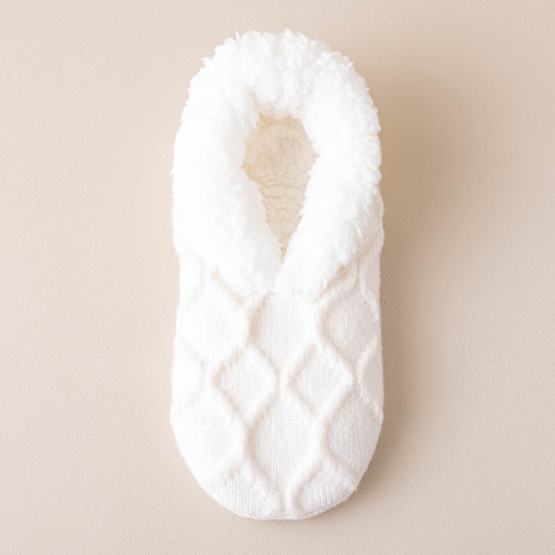 Korta halksockor med rutmönster i rosa