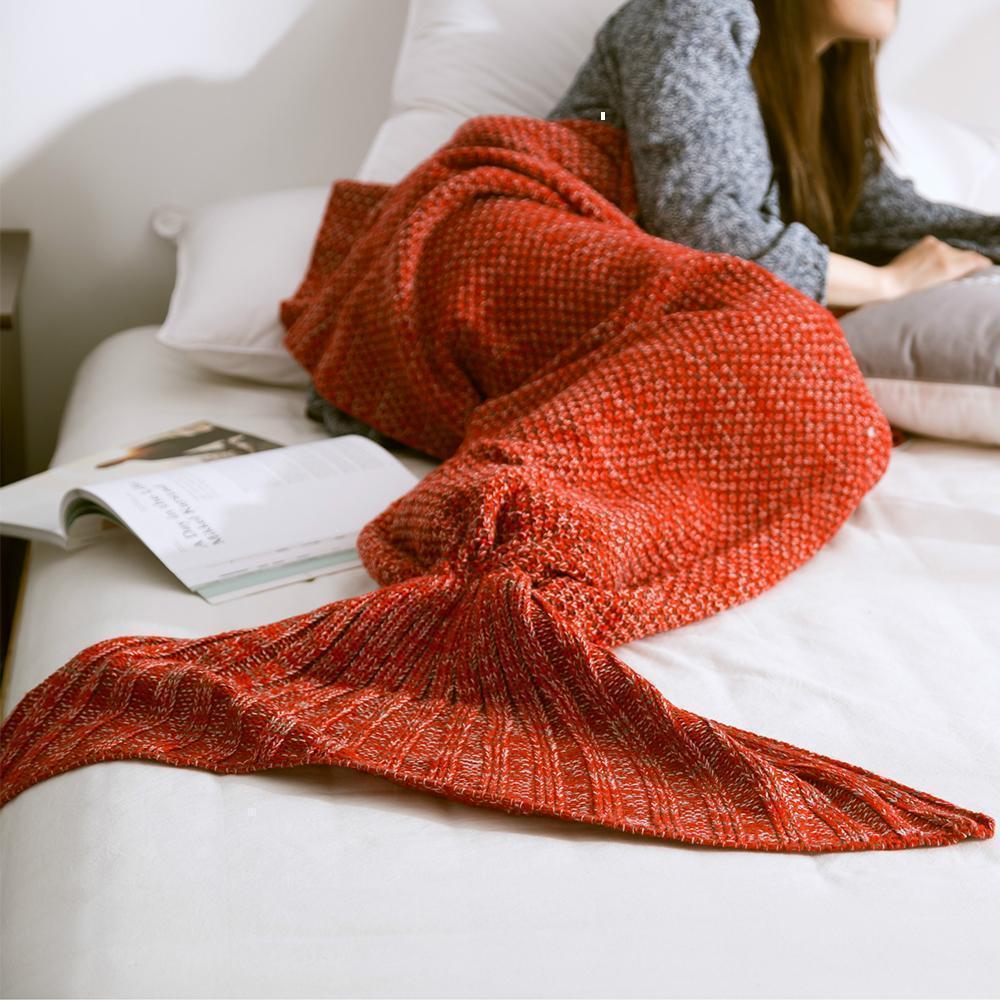 Varm och mjuk mermaid tyg