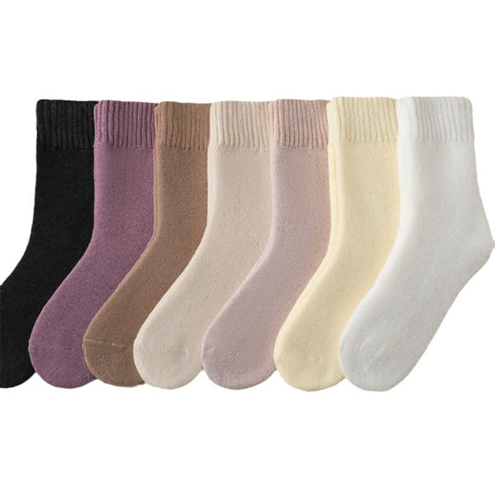 Fleecefodrade termosockor, förpackning med 3 par