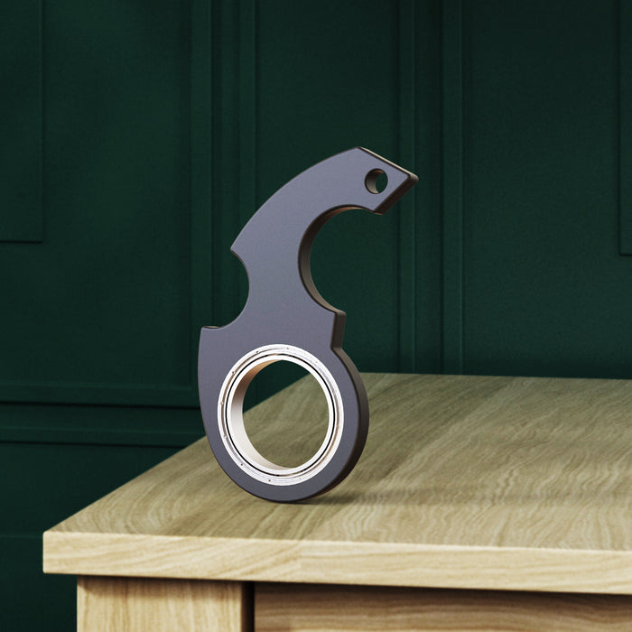 Myslunda Fidget spinner-nyckelring med flasköppnare
