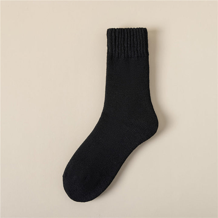 Fleecefodrade termosockor, förpackning med 3 par