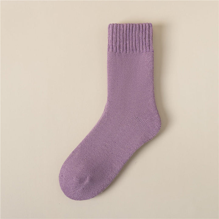 Fleecefodrade termosockor, förpackning med 3 par