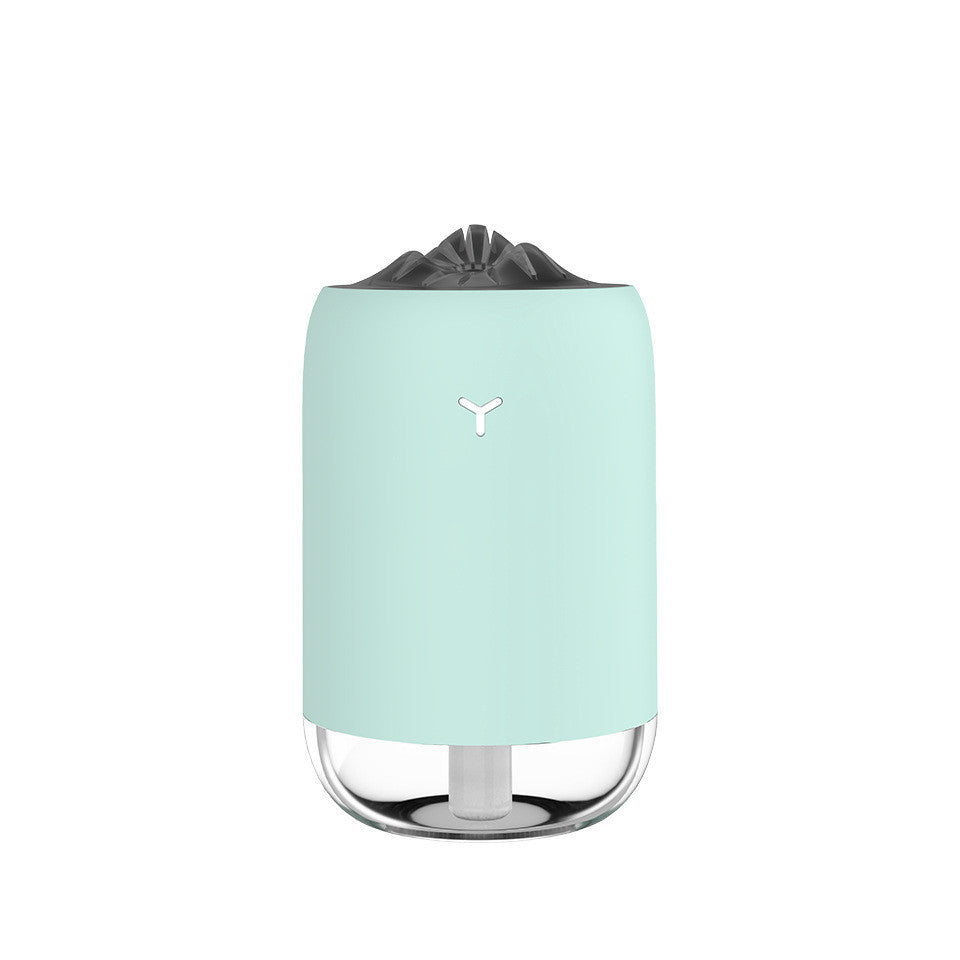 Mini luftfuktare USB 260 ml med nattljus för hem och bil