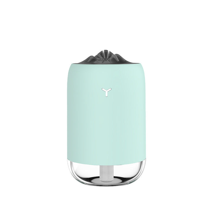 Mini luftfuktare USB 260 ml med nattljus för hem och bil