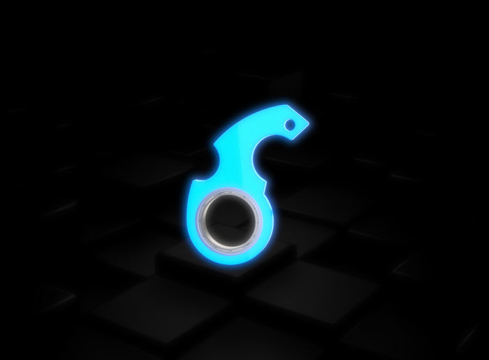 Myslunda Fidget spinner-nyckelring med flasköppnare