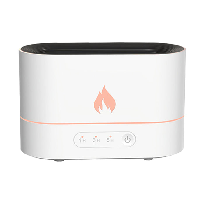 Myslunda Flamdiffuser med stämningsljus och timer – tyst luftfuktare