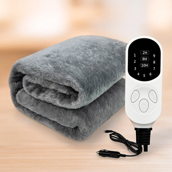 Myslunda™ Eluppvärmd bilfilt 12V med 9 värmelägen och timer