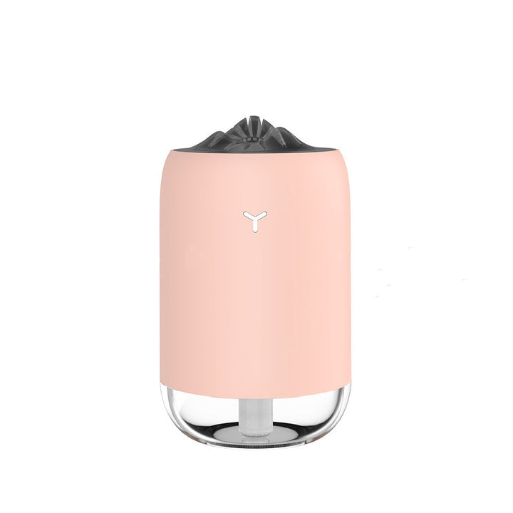 Mini luftfuktare USB 260 ml med nattljus för hem och bil