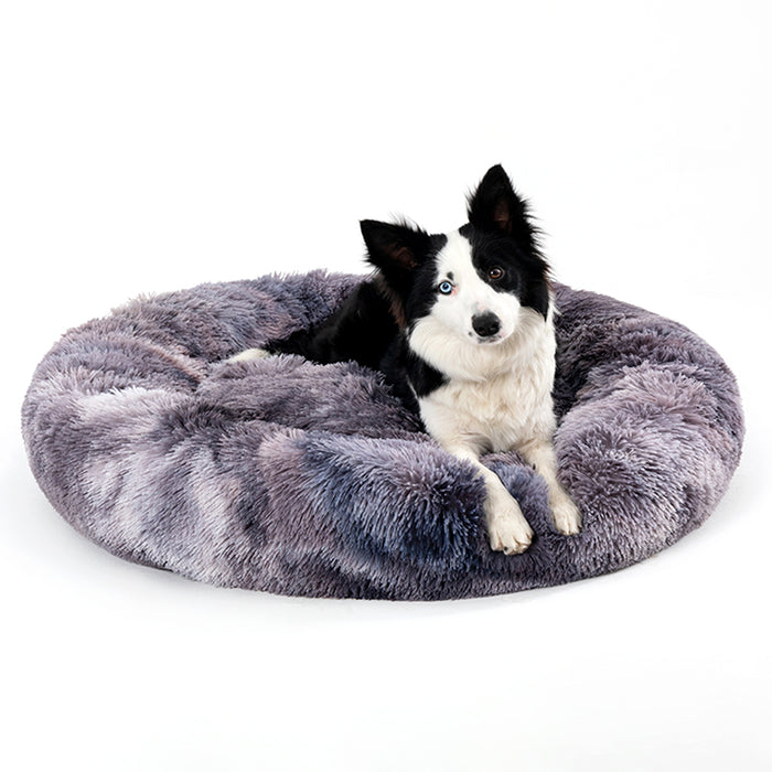 Myslunda Fluffig donutbädd för hund och katt