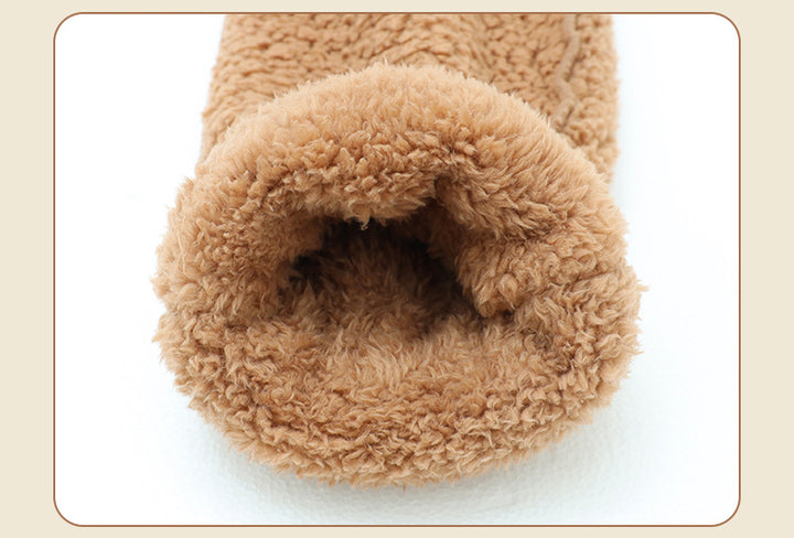 Lurviga overknee-sockor i ljuslila
