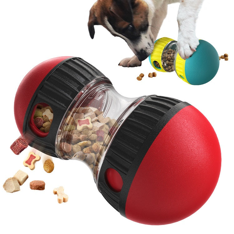 Blå godistumlare för hund
