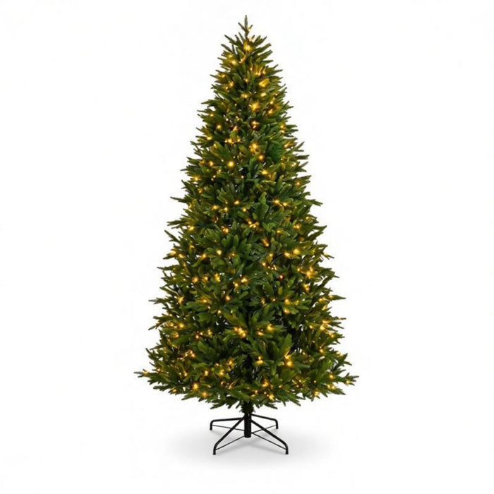 Myslunda Julgran 229 cm med 480 LED i två färger och fjärr