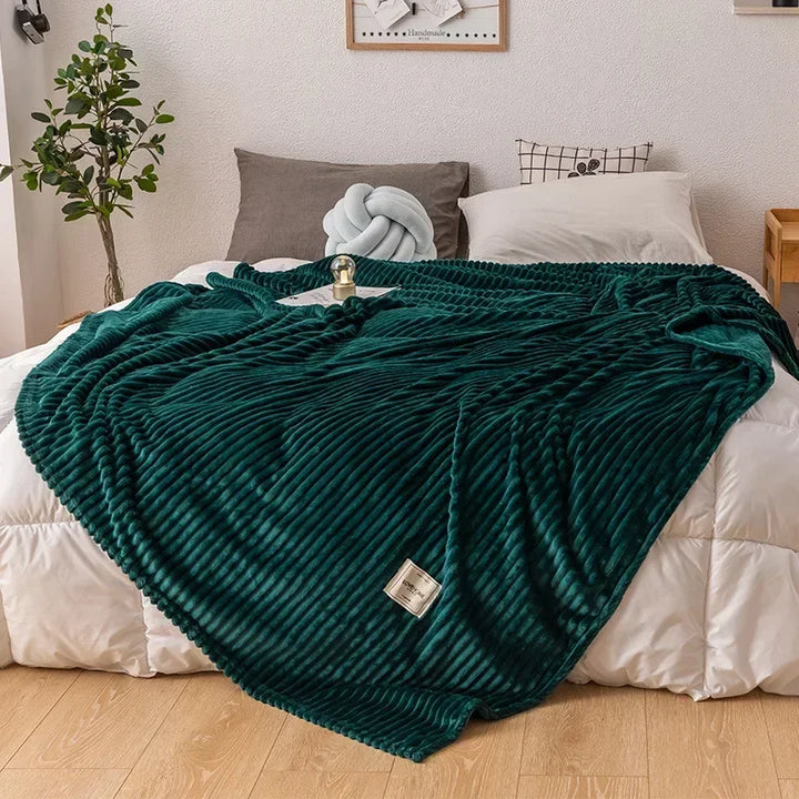 Tjock Flanell Höst Filt - WarmHaven