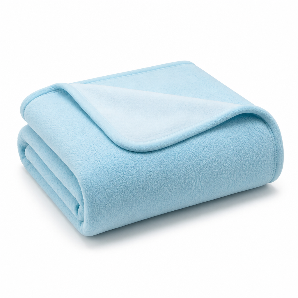 Vattentät plyschfilt i mikrofiber för säng och soffa