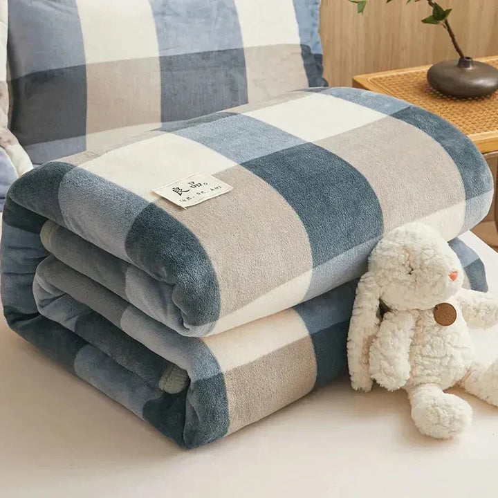 Tjock Flanell Filt - FlannelWarm