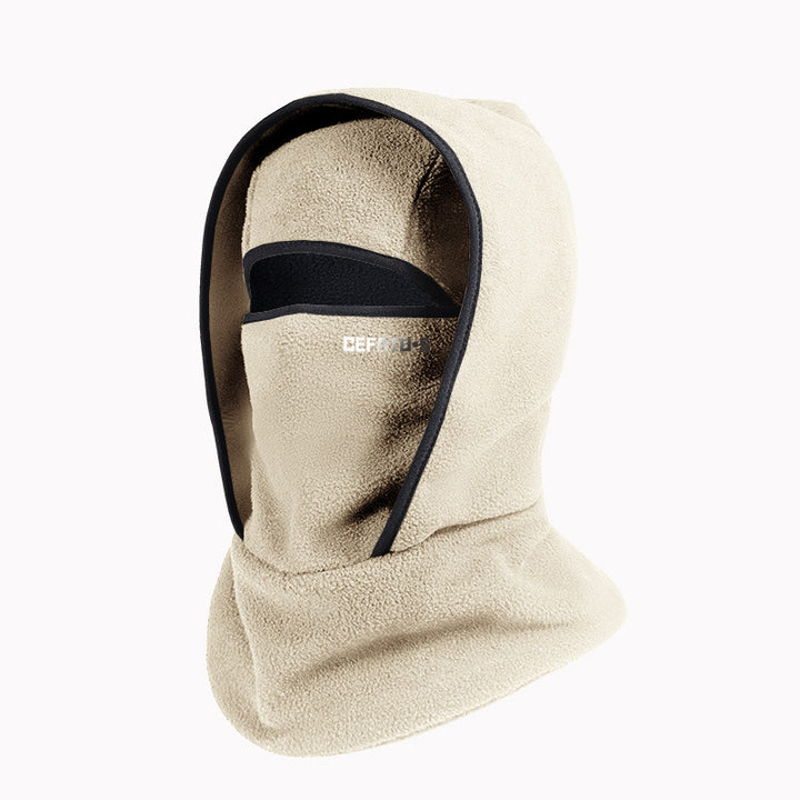 Balaklava i fleece med öppning för ögonen