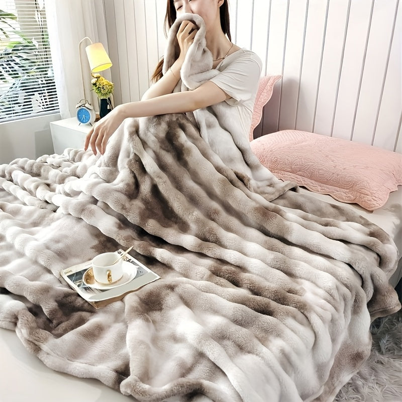 SnuggleFleece – Lyx Mjuk Filt för Alla Säsonger