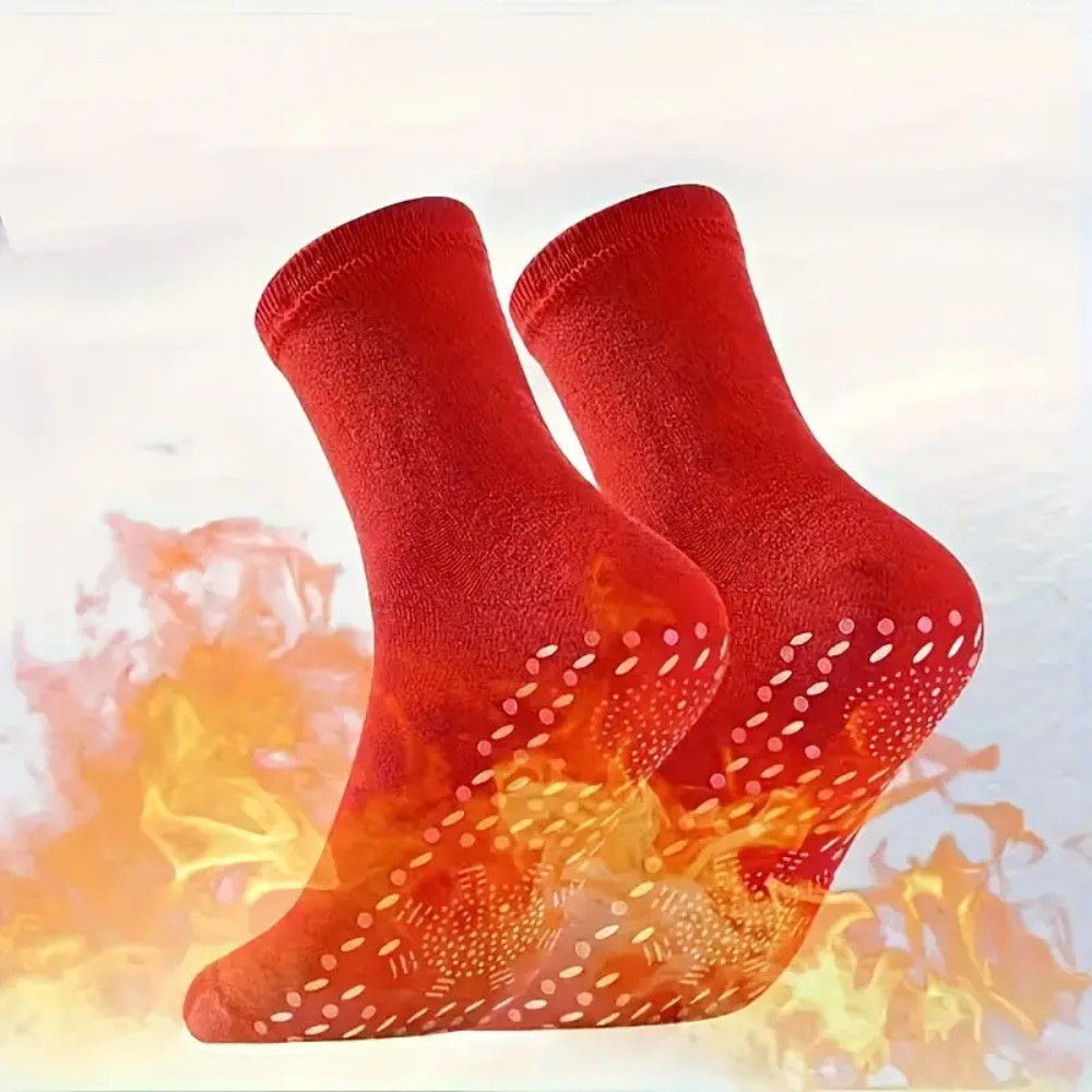Självvärmande vintersockor 5 par – varma och andningsbara