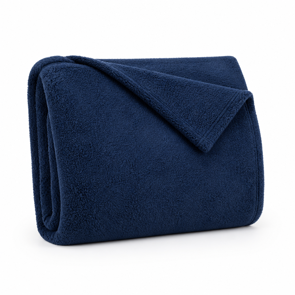 Vattentät plyschfilt i mikrofiber för säng och soffa