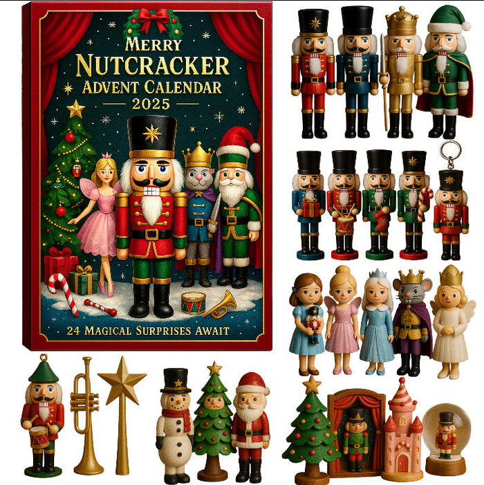 Myslunda Adventskalender med 24 akrylhängen till granen