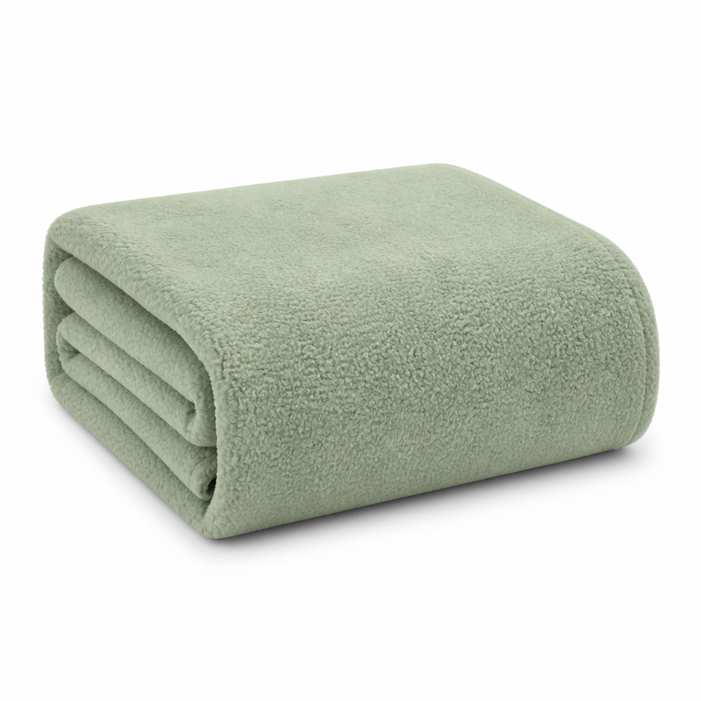 Vattentät plyschfilt i mikrofiber för säng och soffa