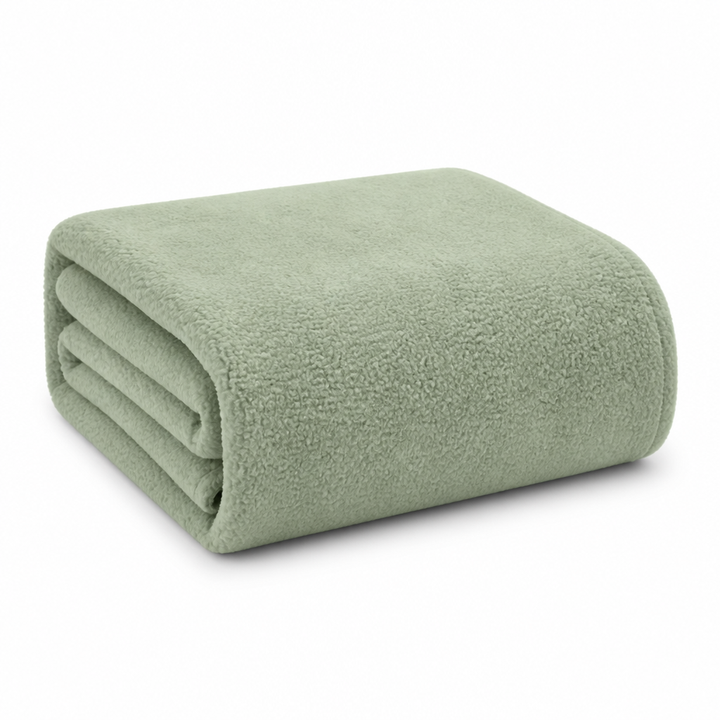 Vattentät plyschfilt i mikrofiber för säng och soffa