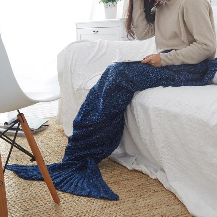 Varm och mjuk mermaid tyg