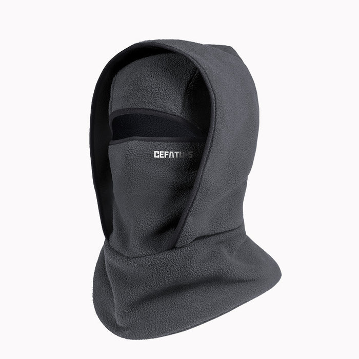 Myslunda Balaklava i fleece med ögonöppning, passar under hjälm