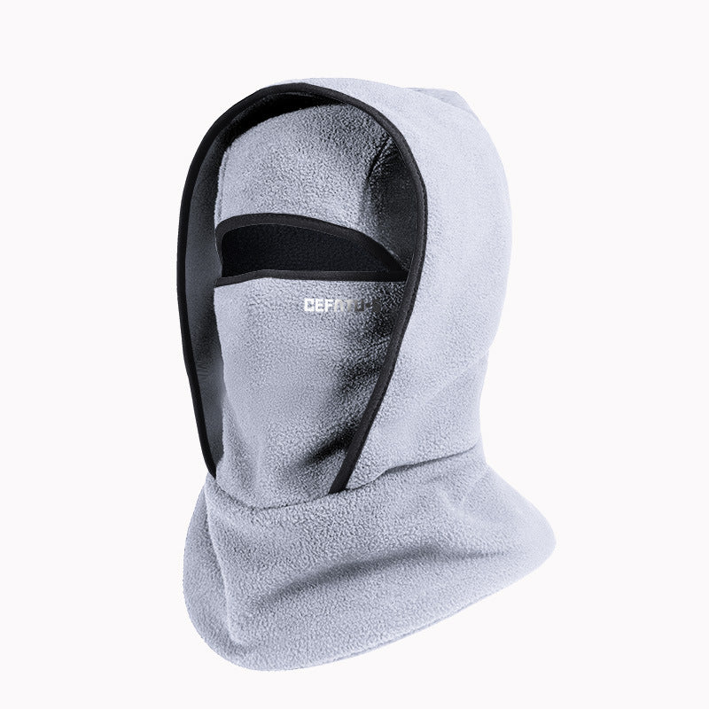 Balaklava i fleece med öppning för ögonen