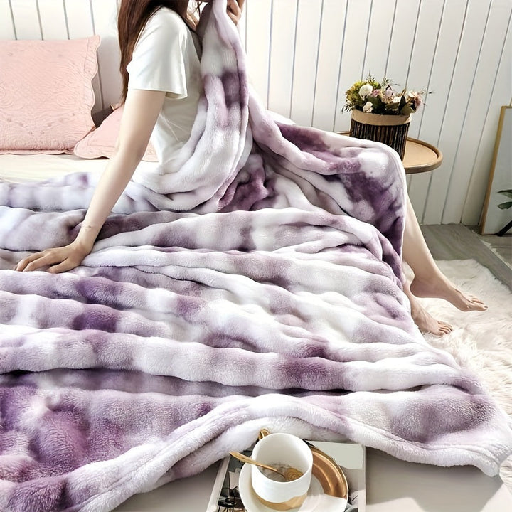 SnuggleFleece – Lyx Mjuk Filt för Alla Säsonger