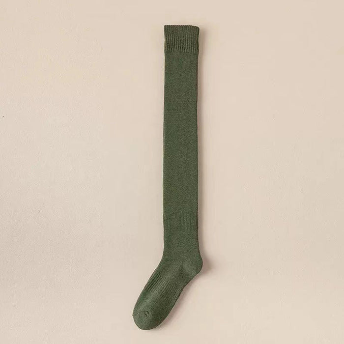 Myslunda™ Kabelstickade overknee-strumpor med stretch