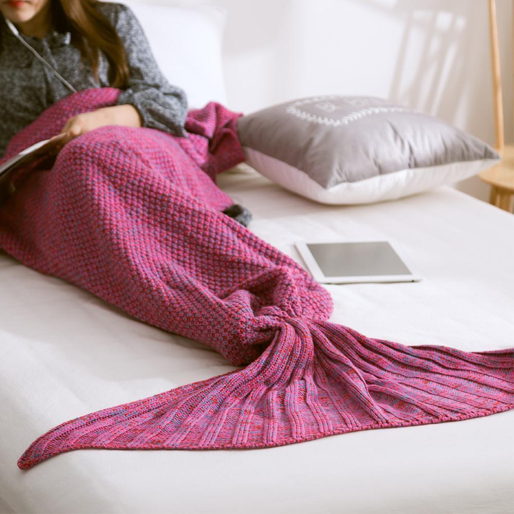 Varm och mjuk mermaid tyg