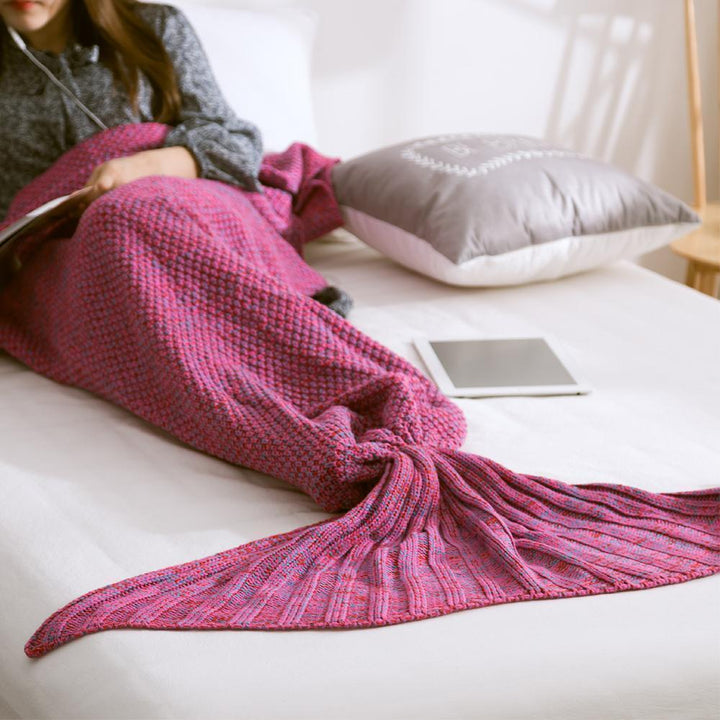 Varm och mjuk mermaid tyg