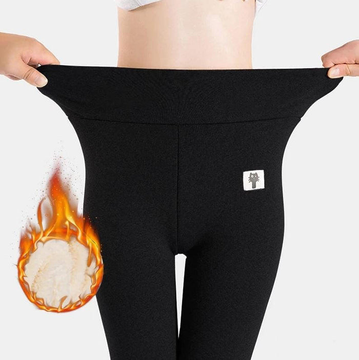 Myslunda™ Tjocka fleecefodrade termoleggings för dam