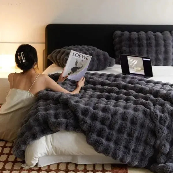 Värmande Filt - varm filt för vinter - soffa