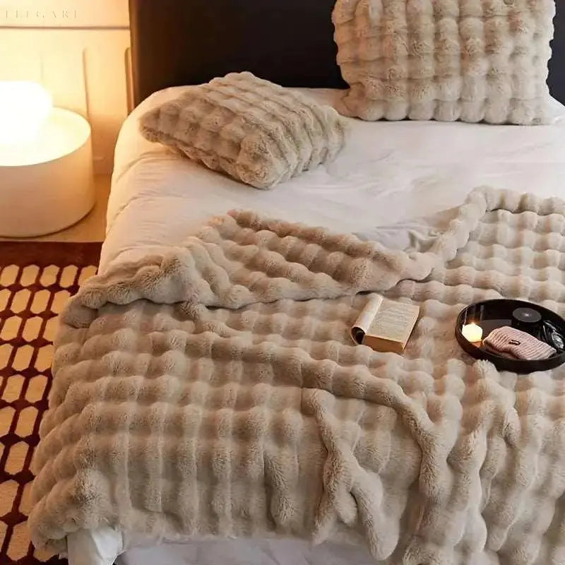 Värmande Filt - varm filt för vinter - soffa