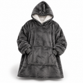 Myslunda™ Ultramjuk oversize sherpahoodie-filt med stor ficka