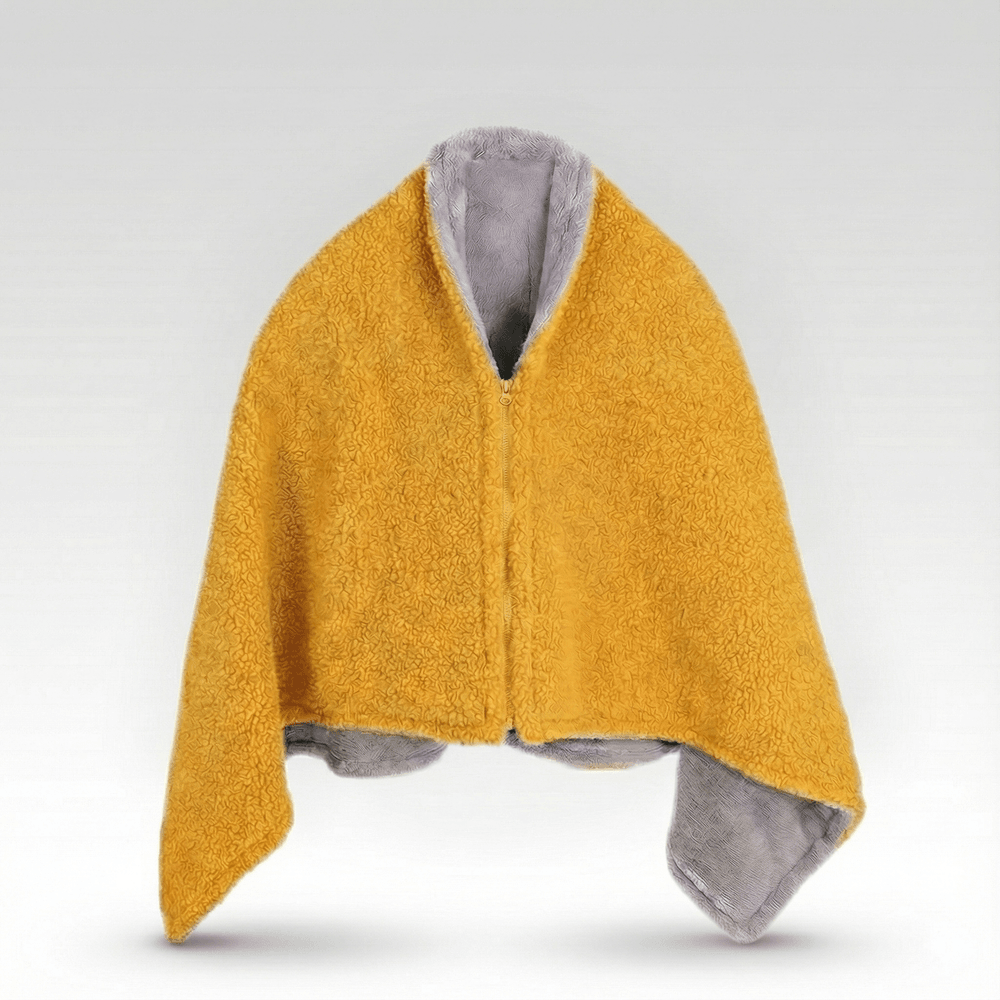 Uppvärmd Pläd - USB-driven, 3-Speed Värme, Sherpa-fleece