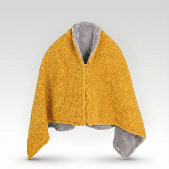 Uppvärmd Pläd - USB-driven, 3-Speed Värme, Sherpa-fleece