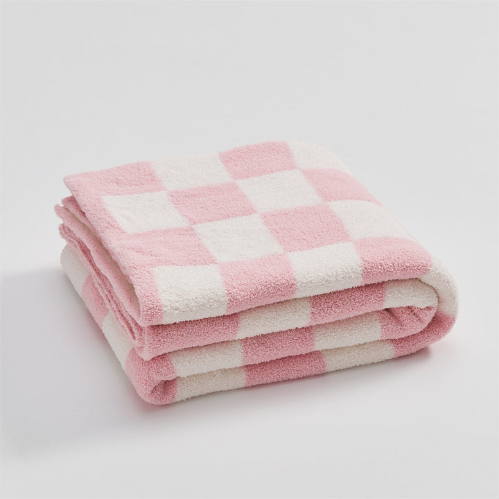 COLORFUL CHECKERBOARD PLÄD