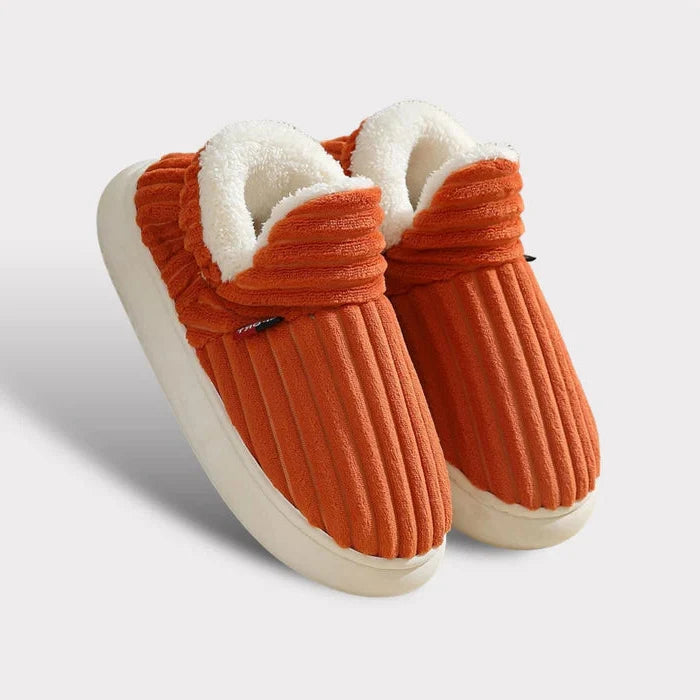 Myslunda™ Mjuka tofflor i flanellfleece med halkfri sula