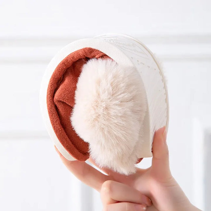 Myslunda™ Fluffiga damtofflor med memoryskum och halkfri gummisula