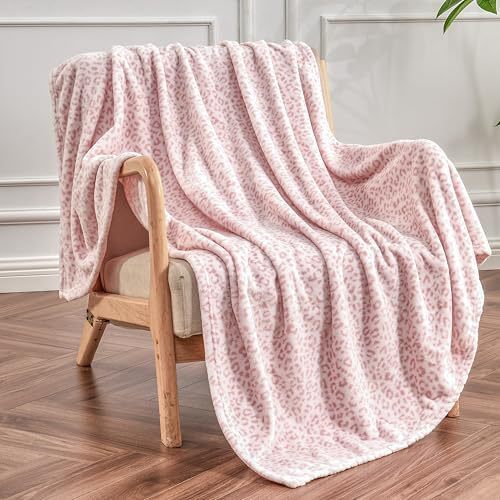 Flanell Jul Filt Mjuk Rosa Jul Filt