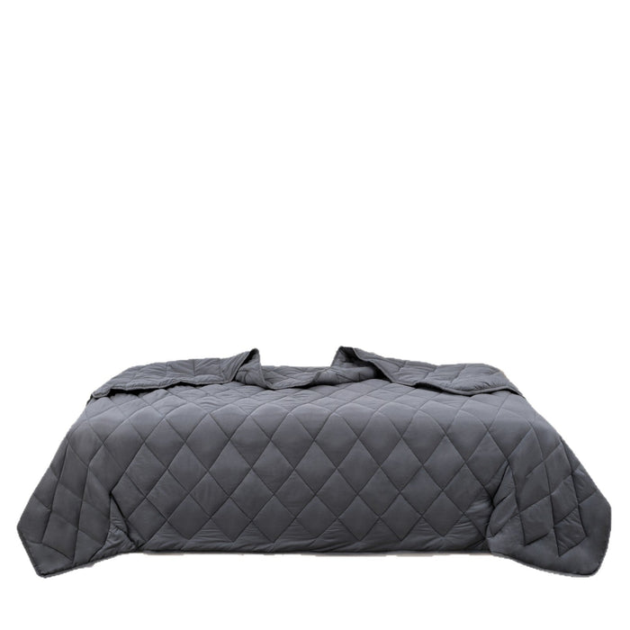 Myslunda™ Quiltad filt i plysch med klassiskt mönster och jämn värme