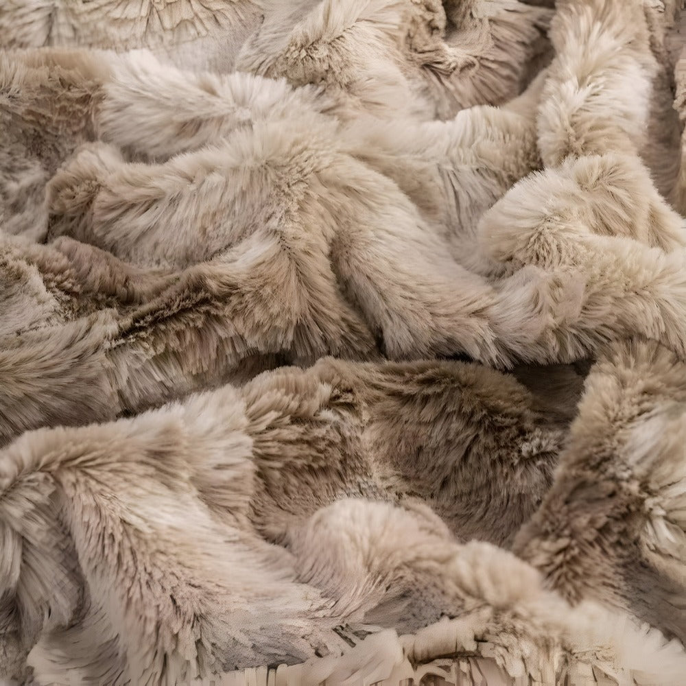 Mjuk Velour Vinter Filt – Varm Korall Fleece Filt i Batik Stil