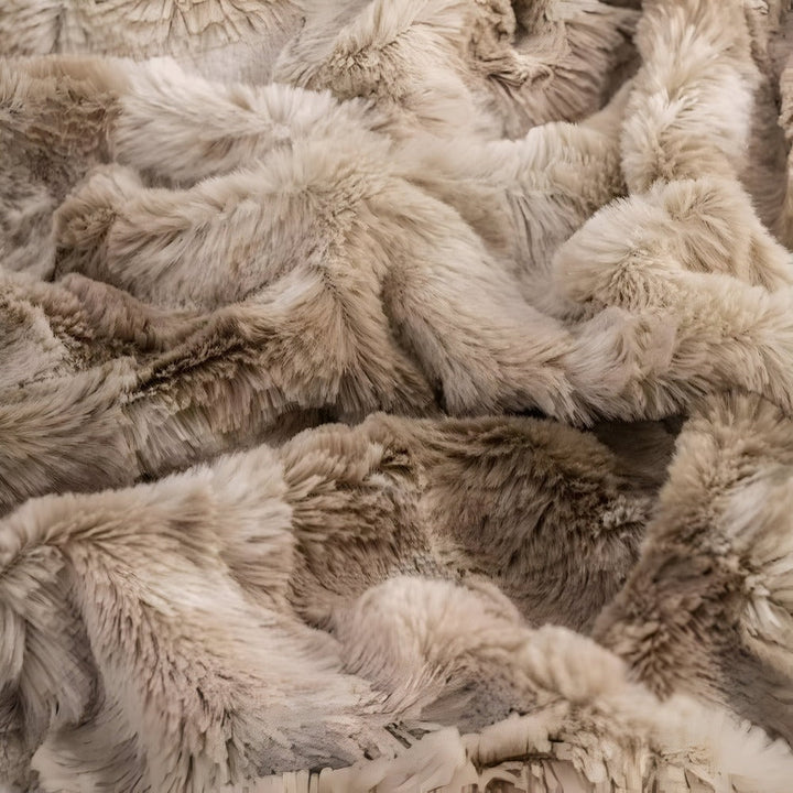 Mjuk Velour Vinter Filt – Varm Korall Fleece Filt i Batik Stil