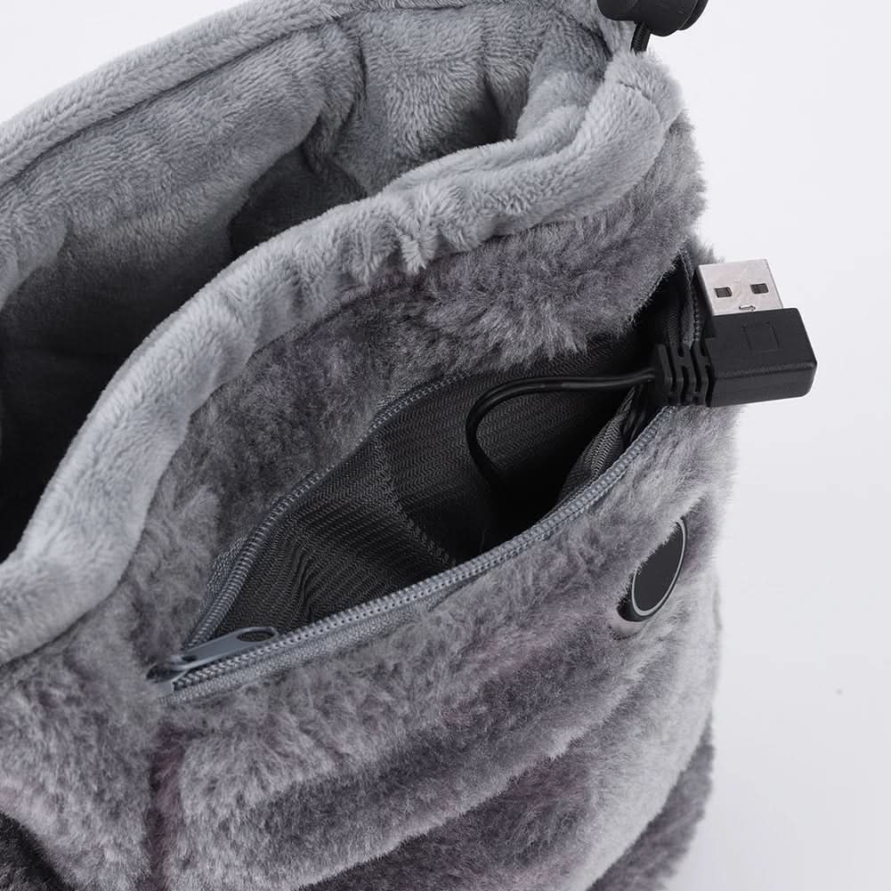 Myslunda™ USB-uppvärmda plyschtofflor för varma och mysiga fötter